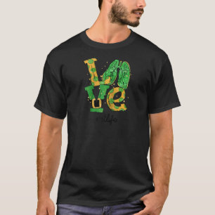 T-shirt Love Lung Respiratory Therapy Rt Life St Patrick's
