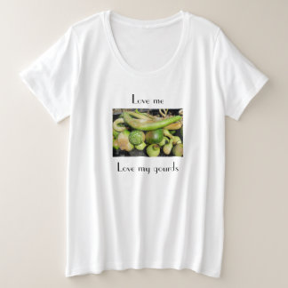 T-shirt Love Me Love My Gourds pour l'amoureux de 
