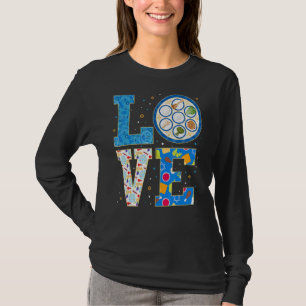 T-shirt Love mignon Décorations Pâques Pesach Juif Holi