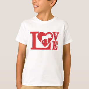 T-shirt Love Moose, Love Moose