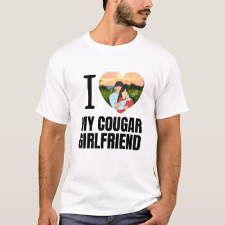 T-shirt Love My Cougar Funny Older Girlfriend Dating Quote