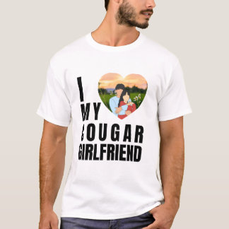 T-shirt Love My Cougar Funny Older Girlfriend Dating Quote