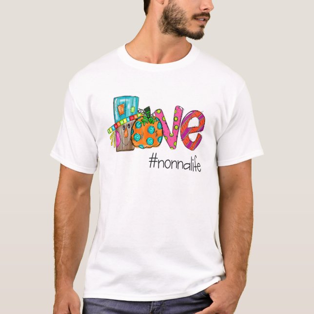 T-shirt Love Nonnalife - Grand-Mère (Devant)