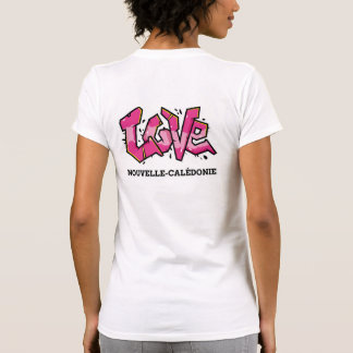 T-shirt Love Nouvelle-Calédonie