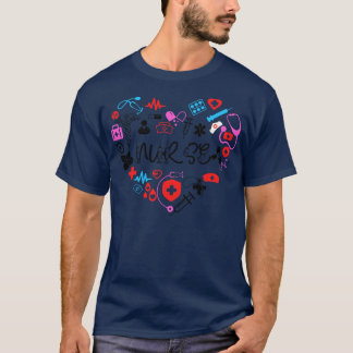 T-shirt Love Nurse 4