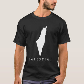 T-shirt Love Palestine Map