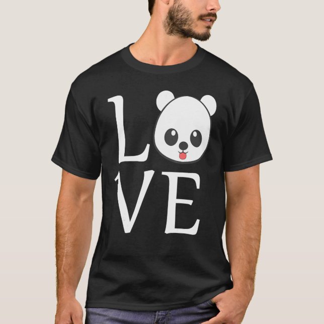 T-shirt Love Pandas (Devant)