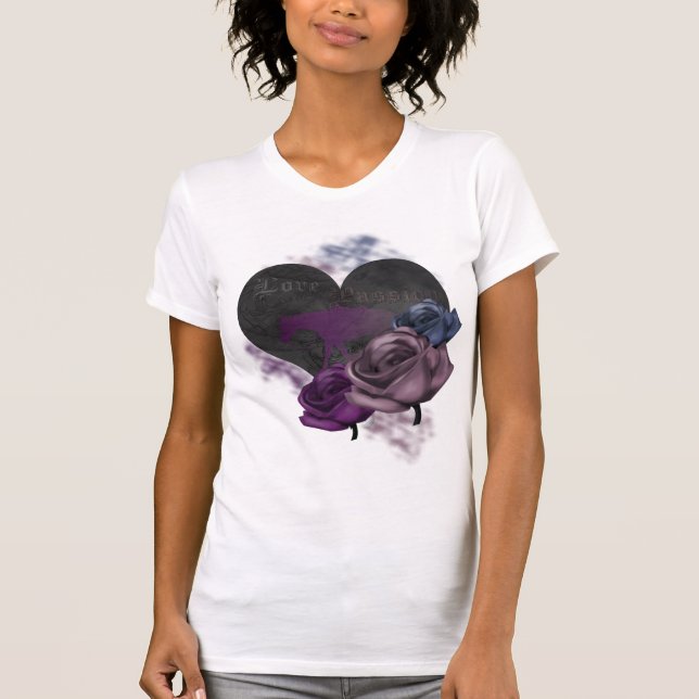 T-shirt Love Passion Horse Tee (Devant)