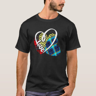 T-shirt Love Patchwork Artiste Hobby Romantique Coeur Craf