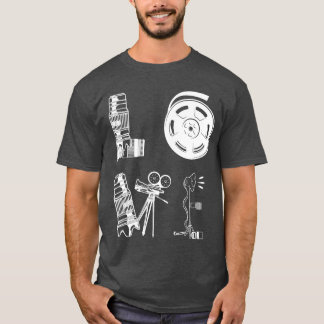 T-shirt LOVE Photography LOVE Photography Camera Photograp