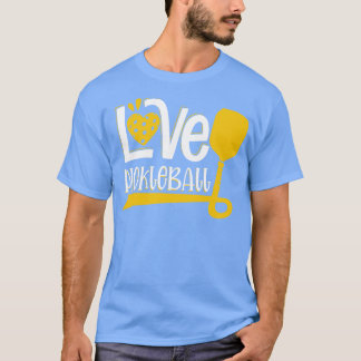 T-shirt Love pickleball