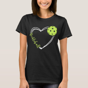 T-shirt Love Pickleball Femmes