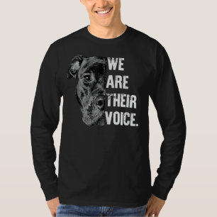 T-shirt Love Pitbull Nous sommes leur Débardeur vocal