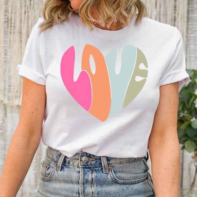 T-shirt LOVE pour la Saint-Valentin (Love, Valentine's Day, Romantic Vibes, Heartfelt Shirt, Sweetheart Tee, Love-themed Apparel, Affecti)