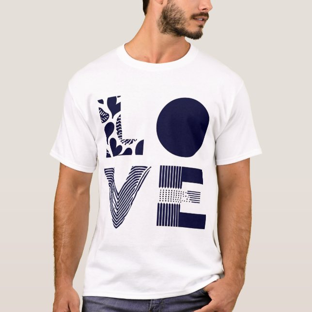T-shirt Love Premium Valentine's day (Devant)