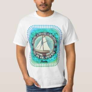 T-shirt Love Sailboat