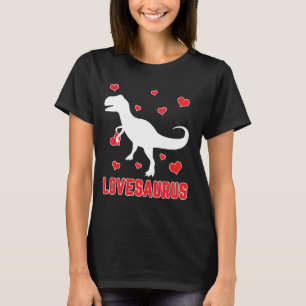 T-shirt Love Saurus T Rex Dinosaur Funny Valentines Day Ou