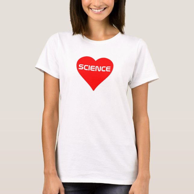 T-shirt Love "Science" (Devant)