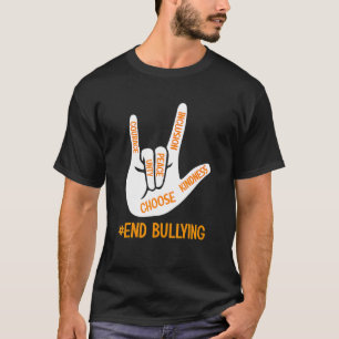 T-shirt Love Sign Language Unity Day Orange Kids 2022 Anti