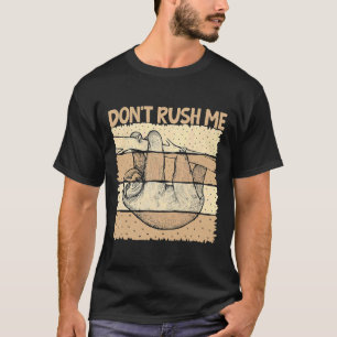 T-shirt Love Sloths ne me poussent pas Décontracté tendanc