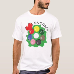 T-shirt Love Snooker
