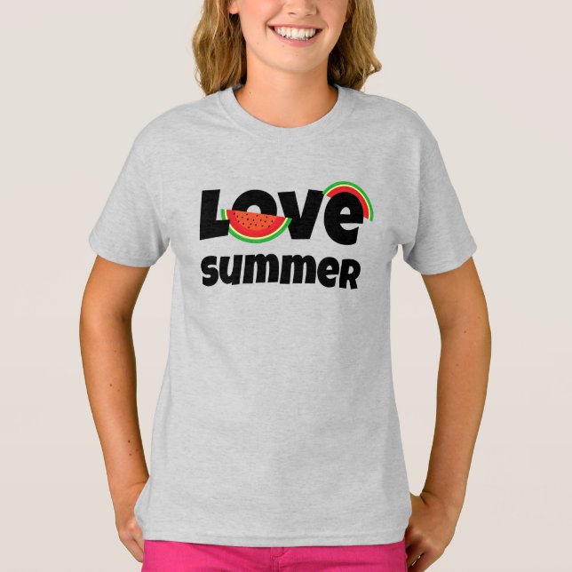 T-shirt Love Summer (Devant)