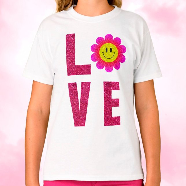 T-shirt Love Sunflower (Créateur téléchargé)
