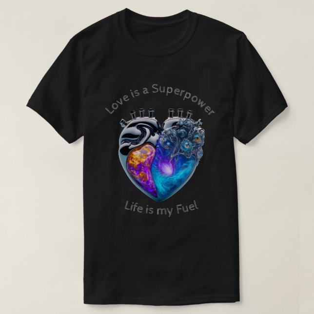 T-shirt Love Super 11 (Design devant)