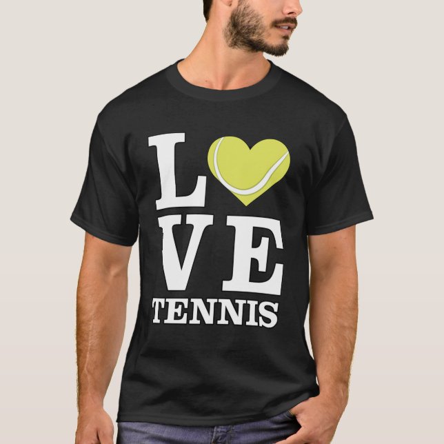 T-shirt Love Tennis (Devant)