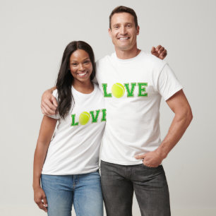 T-shirt Love Tennis Joueur amusant ou Supporters