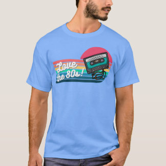 T-shirt Love the 80s family