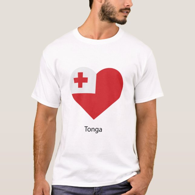 T-shirt Love Tonga (Devant)
