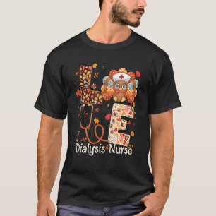 T-shirt Love Turquie Infirmière Dialyse infirmière Thanksg