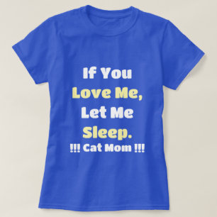 T-shirt Love Valentines Jour tenue drôle Chat personnalisé
