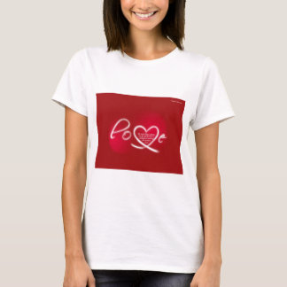 T-shirt Love Vêtements