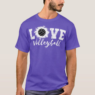 T-shirt Love Volleyball 5
