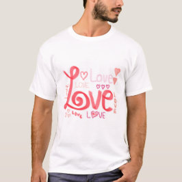 T-shirt LOVE White