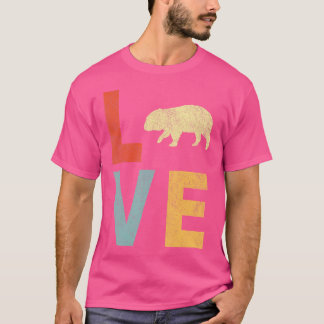 T-shirt Love Wombat Lover Funny Wombat Citation
