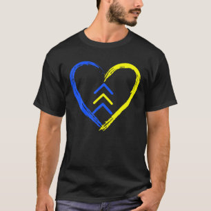 T-shirt Love World Down Syndrome Day de sensibilisation Am