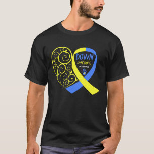 T-shirt Love World Down Syndrome Day de sensibilisation Am