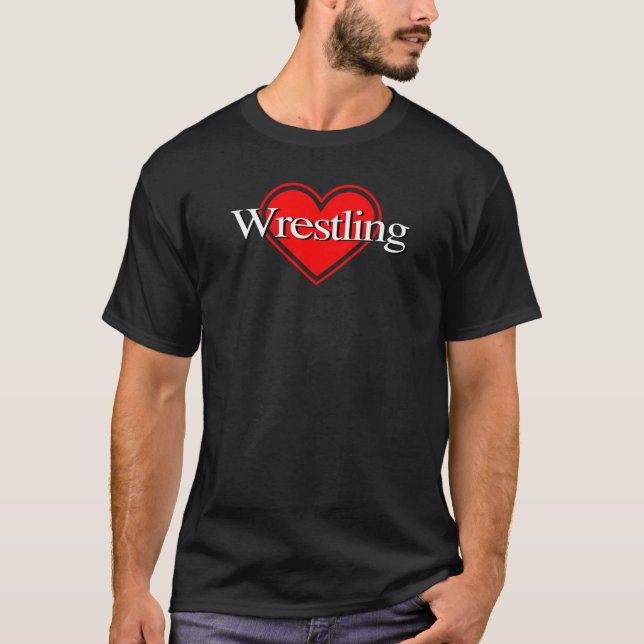 T-shirt Love Wrestling (Devant)
