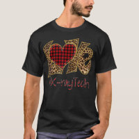 Love Xray Tech Leopard Mied Flannel Valentine's Da