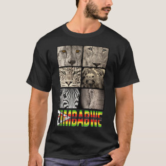 T-shirt Love Zimbabwe Love Wildlife for Zimbabwe