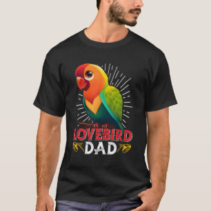 T-shirt Lovebird Papa Bird Parrot Lovebird Daddy