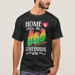 T-shirt Lovebird Peach Face Parrot Pet African Fischer Bi