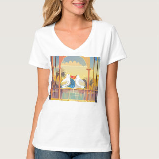 T-shirt Lovebirds in Paradise Shirt