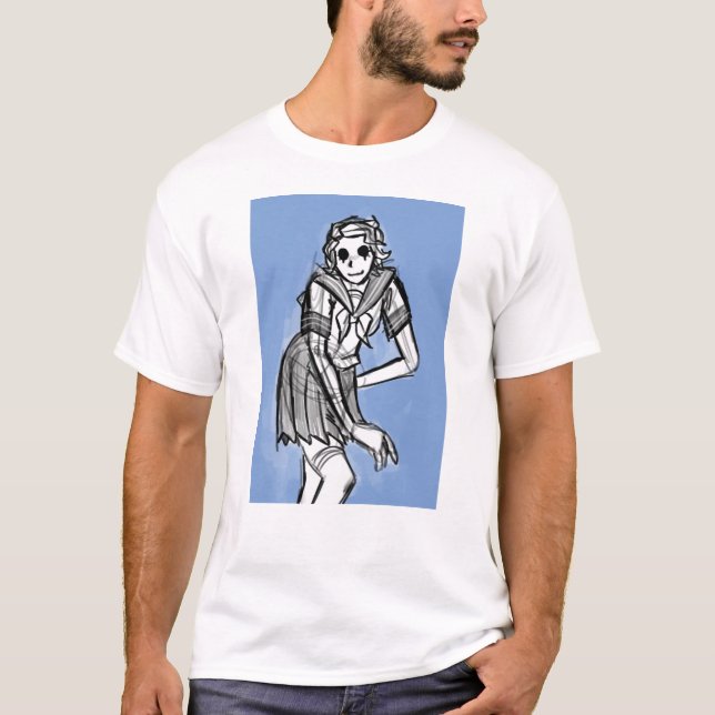 T-shirt LOVEcraft Lulu Sketch (Devant)