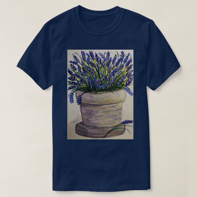 T-shirt Lovely Lavender (Design devant)