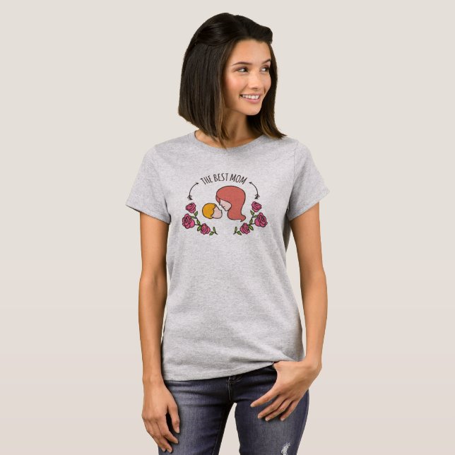 T-shirt Lovely The Best Mother's Day | Chemise (Devant entier)