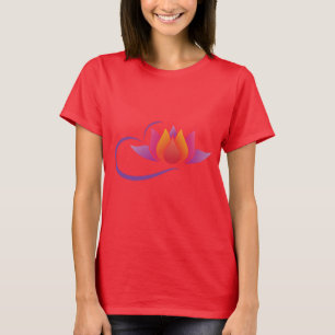 T-shirt Lovely Women's Hoodie Dress In Yoga Design